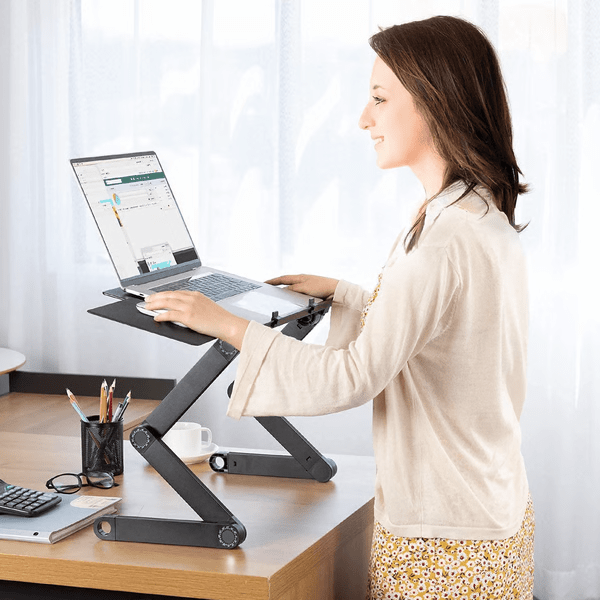 BowLift | Laptop stand – Ergonomic & height-adjustable for healthy posture while working