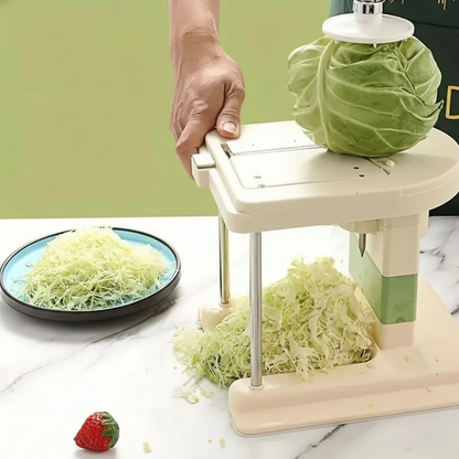 Brehn | Manual High-Performance Cabbage Shredder | Adjustable Stainless Steel Blades | Ergonomic Vegetable Slicer for Cabbage & Sauerkraut | Efficient Kitchen Grater