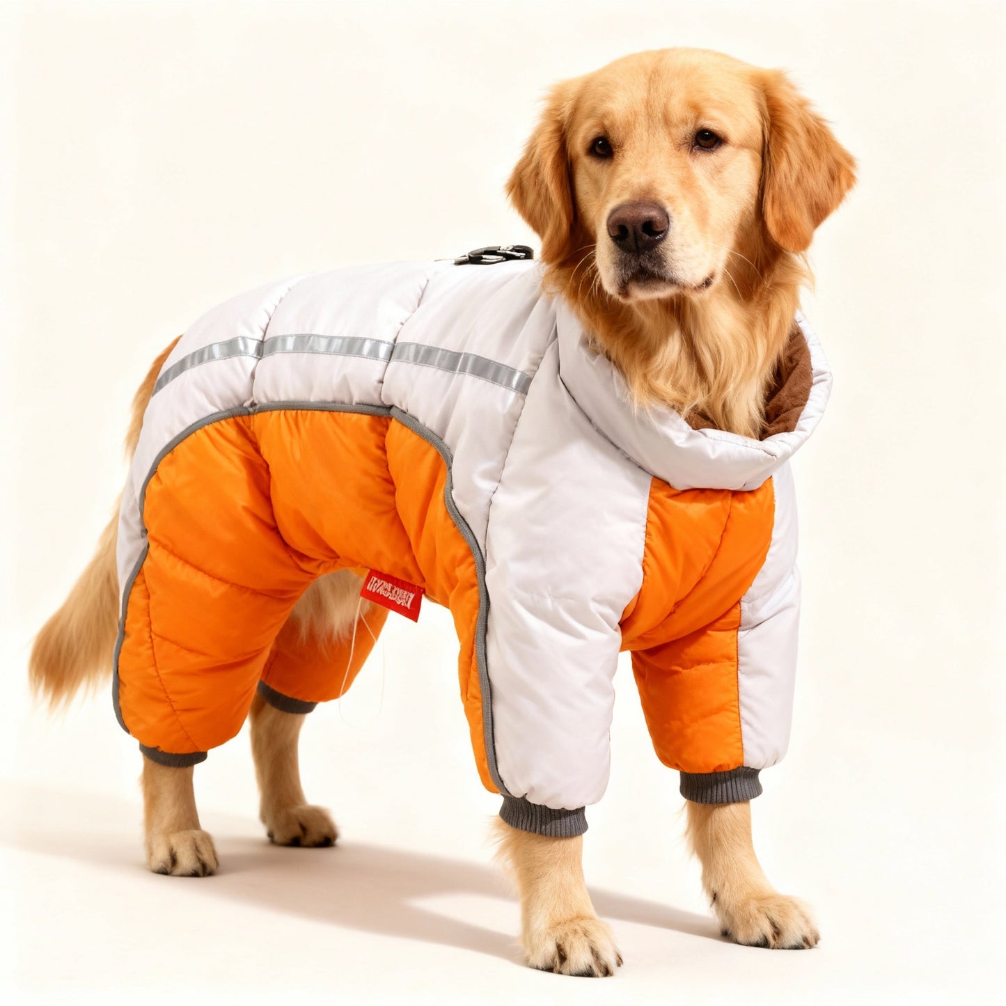 BowLift | Warm & waterproof winter jacket for dogs with reflective stripes