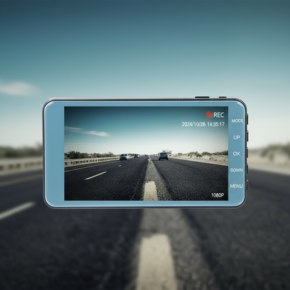 Kalsten | Wireless Front And Rear Dash Cam Dashboard Camera For Car With Night Vision