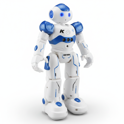 Brehn | Lawrence Smart Robot | Programmable interactive robot | Gesture control & obstacle detection | LED matrix eyes | STEM learning functions