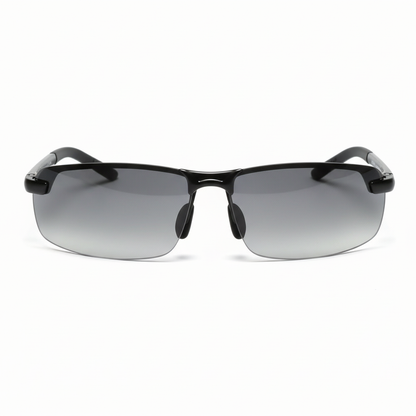 Karnz | Polarized Photochromic Sunglasses | UV400 Protection | Automatic Light Adjustment (Day & Night) | Intelligent Glare Reduction for Drivers & Outdoor