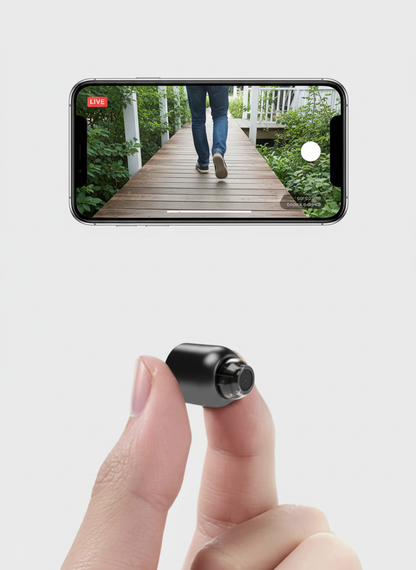 BowLift | Compact WiFi Surveillance Camera | Wireless | Night Vision | Motion Detection