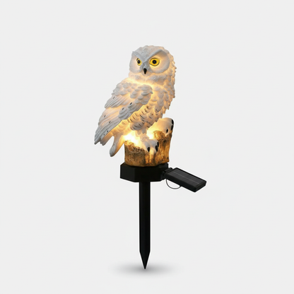 BowLift | OwlGlow Solar-Powered Garden Lamp