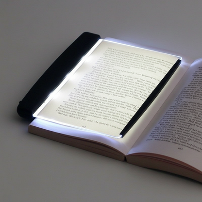 Karnz | LED Flat-Panel Reading Lamp | Eye-Caring Book Lighting | Uniform Light Field Distribution | Compact & Portable | Ideal for Hardcovers & Paperbacks