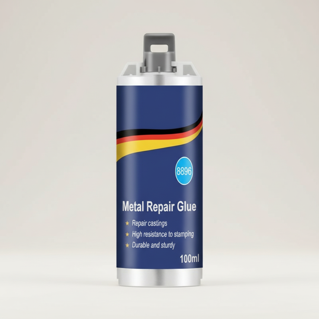 Brehn | High-Performance Metal Repair Adhesive | Industrial Adhesive for Cast Iron, Steel & Aluminum | Heat-Resistant & Waterproof | 100ml Liquid Metal Repair Kit | Silver