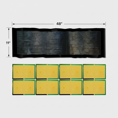Karnz | RodentLock XL Glue Trap | Highly Viscous Special Adhesive | Poison-free & Odorless | Large-scale Pest Control | Flexibly Usable for Cellar, Storage & Garage