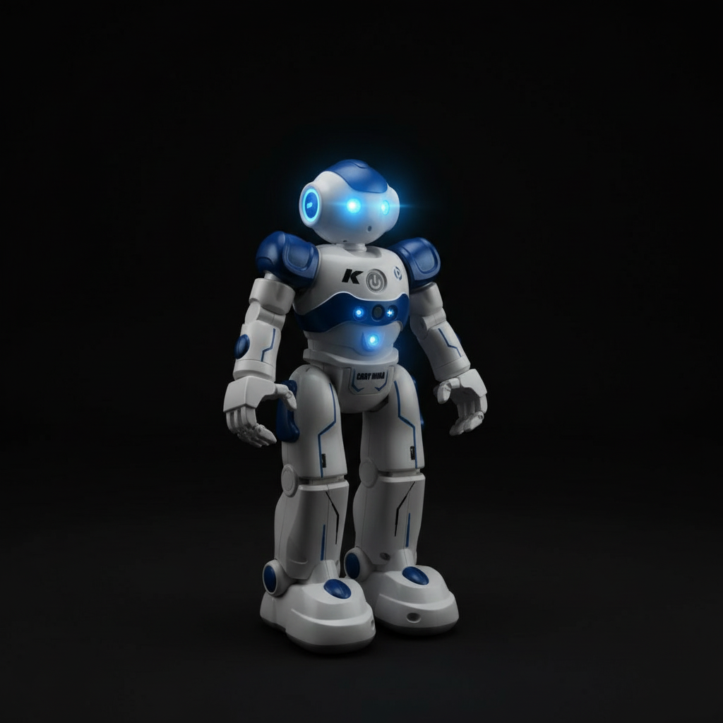 Brehn | Lawrence Smart Robot | Programmable interactive robot | Gesture control & obstacle detection | LED matrix eyes | STEM learning functions
