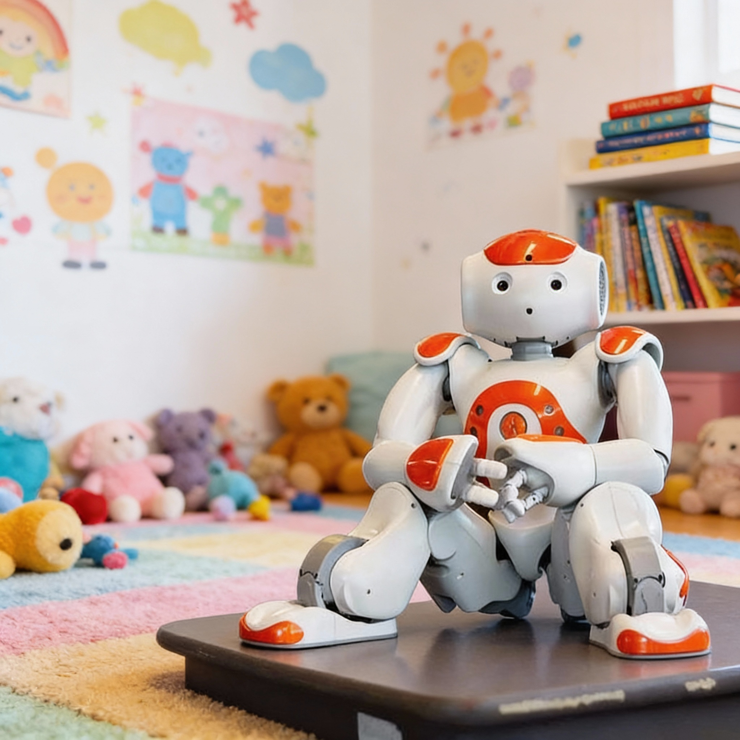 Brehn | Lawrence Smart Robot | Programmable interactive robot | Gesture control & obstacle detection | LED matrix eyes | STEM learning functions