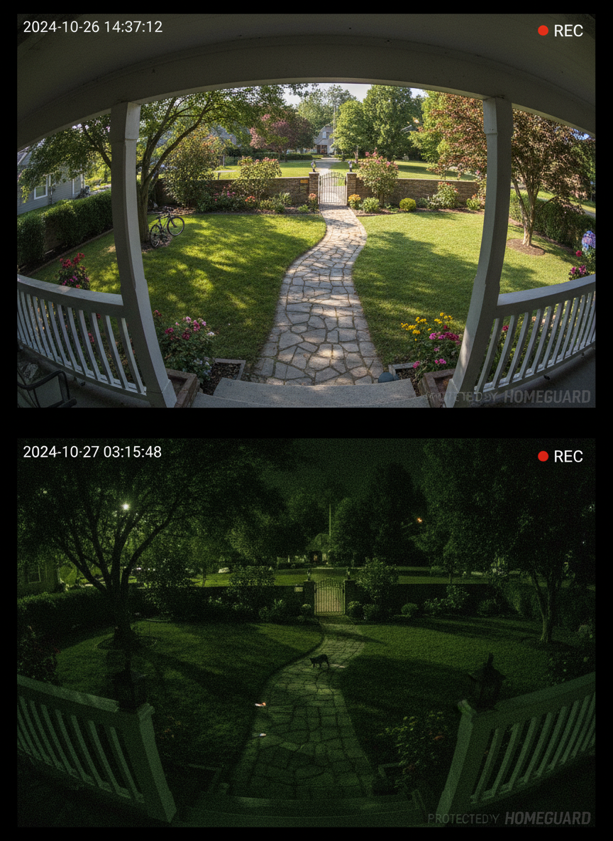 BowLift | Compact WiFi Surveillance Camera | Wireless | Night Vision | Motion Detection