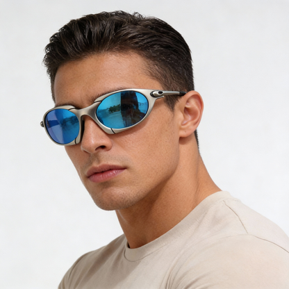 BowLift | Men’s Sport Polarised Sunglasses – UV Protection with Lightweight Metal Frame