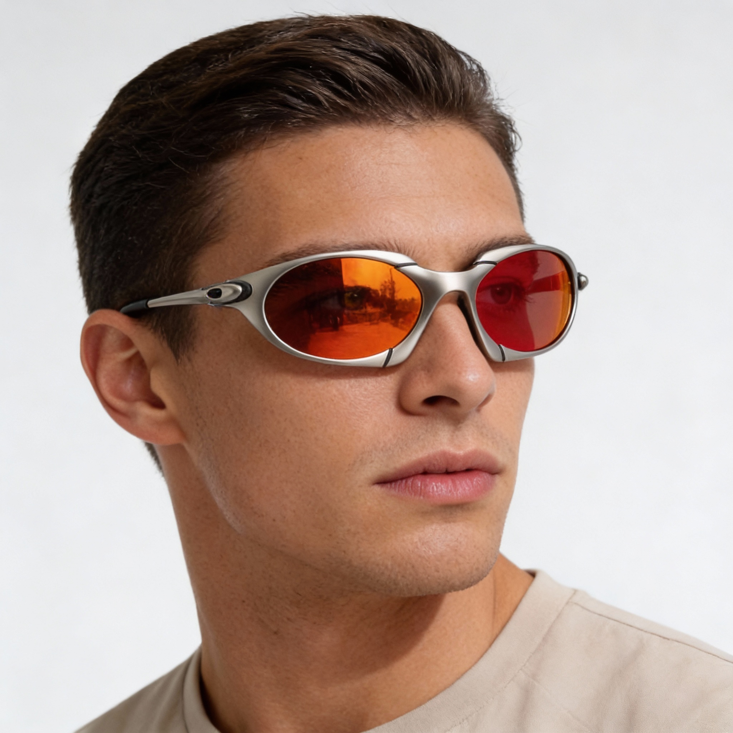 BowLift | Men’s Sport Polarised Sunglasses – UV Protection with Lightweight Metal Frame