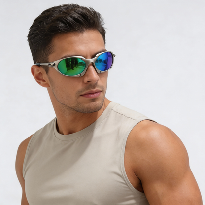 BowLift | Men’s Sport Polarised Sunglasses – UV Protection with Lightweight Metal Frame