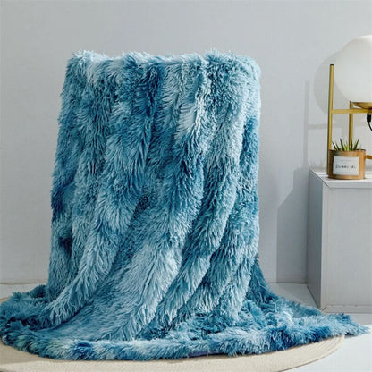 Skanto | Plush Faux Fur Throw with Silky Feel & Elegant Drape