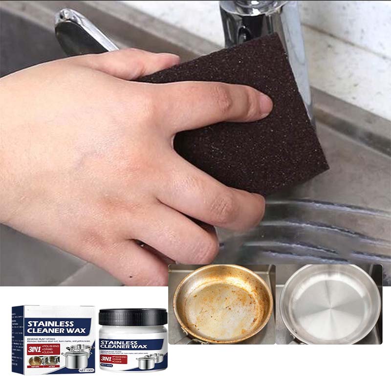 Brehn | Magic Nano Stainless Steel Cleaning Paste Wax