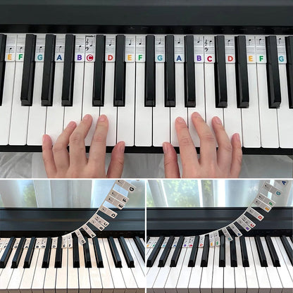 Brehn | Removable Piano Keyboard Note Labels