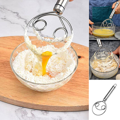 Skanto | Stainless Steel Magic Dough Whisk