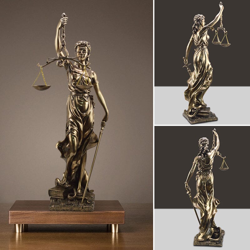 Goddess of Justice Statue Decoration | Karnz