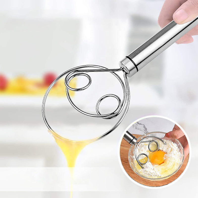Magic dough whisk in stainless steel | Kalsten