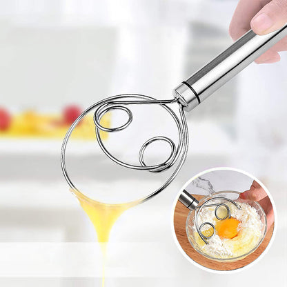 Magic dough whisk in stainless steel | Kalsten
