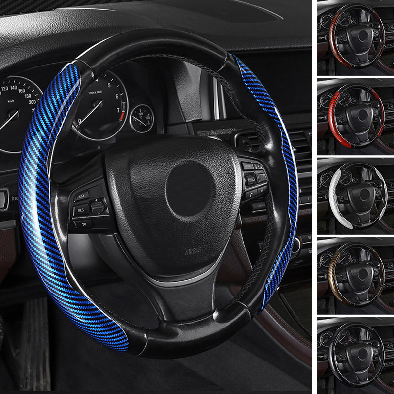 BowLift | Universal Laser Carbon Fiber Pattern Steering Wheel Cover