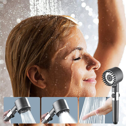 Multifunctional High-Pressure Shower Head Set | Karnz