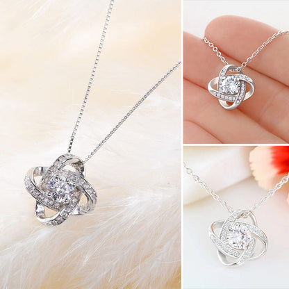 Skanto | To My Dear Daughter Knot Necklace