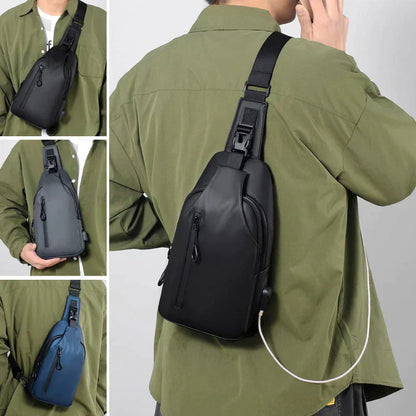 UrbanShield Waterproof Shoulder Bag with Anti-Theft Design | Karnz