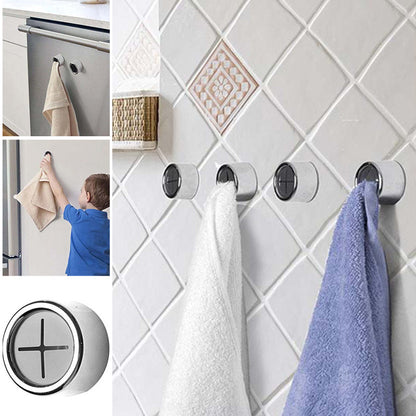 BowLift | Round self-adhesive towel hooks for the kitchen