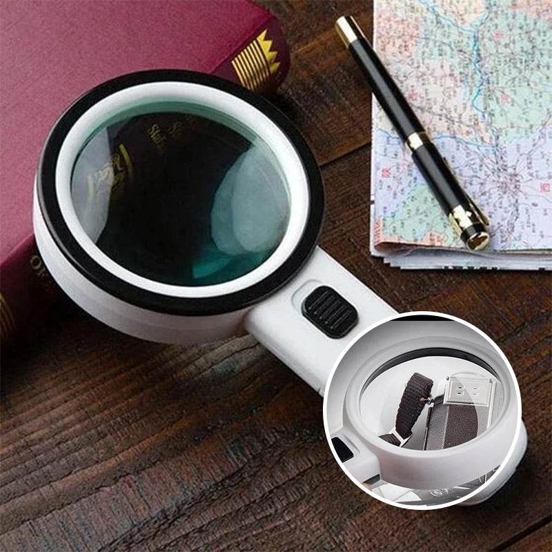 Skanto | 30x Magnifying Glass with LED Light