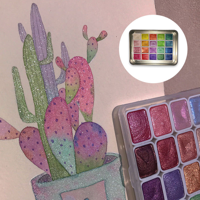 Skanto | 20 Color Watercolor Paint Set