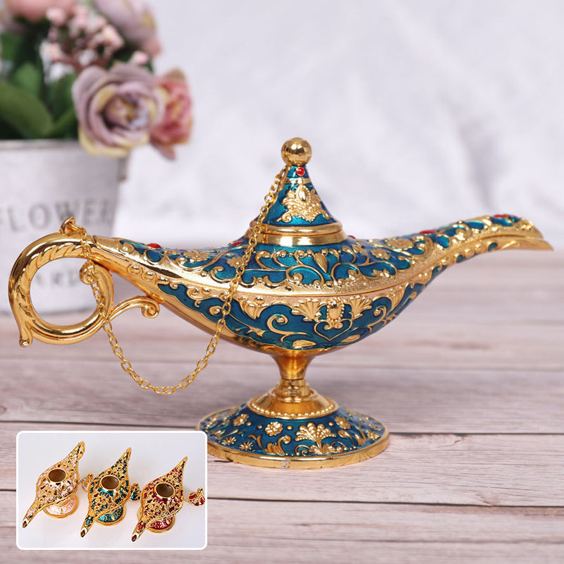 Aladdin Magic Lamp Alloy Decoration