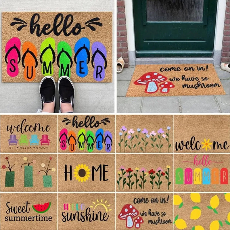 Skanto WelcomeMat Decorative Doormat – Fun and Stylish Designs for Your Entrance Skanto