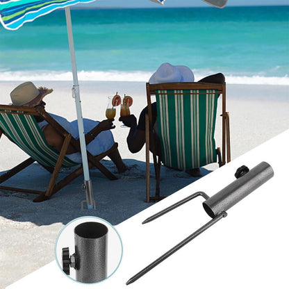 BowLift | Heavy-Duty Adjustable Spiral Ground Anchor Umbrella Holder