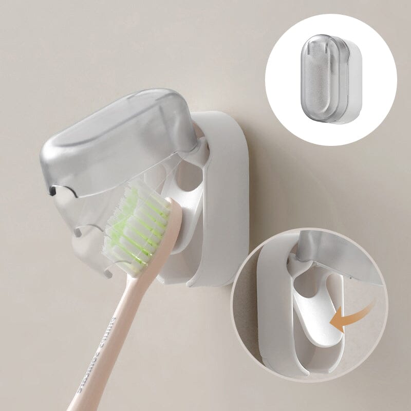 BowLift | Wall-mounted toothbrush holder with cover