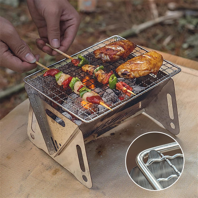 Skanto | Stainless Steel Folding Grill