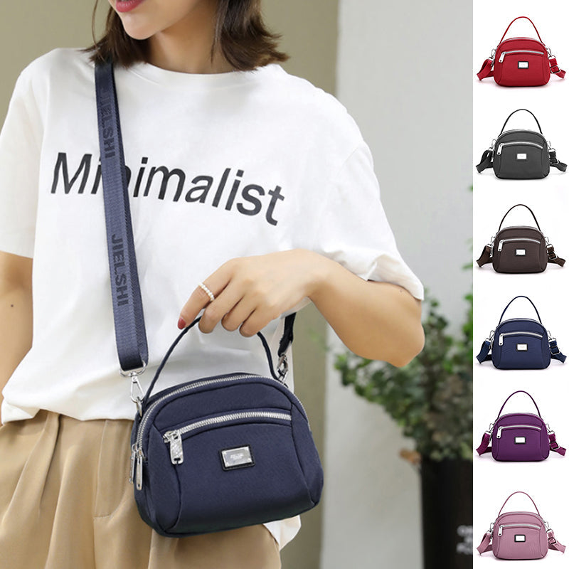 Lightweight shoulder bag made of durable nylon