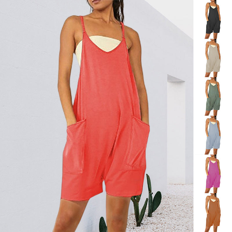 Sleeveless Dress with Pockets | Skanto