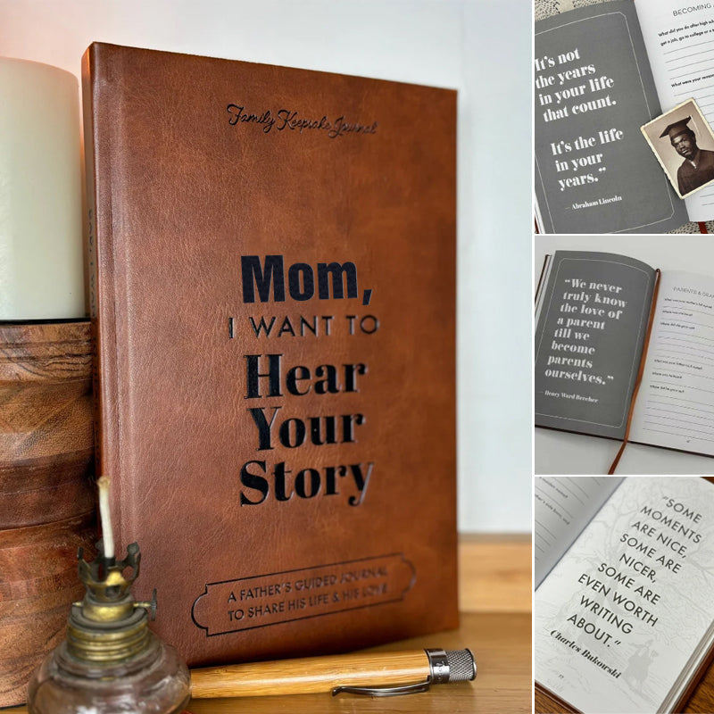 Skanto | Dad, I Want to Hear Your Story | Legacy Edition Book | Over 250 Questions