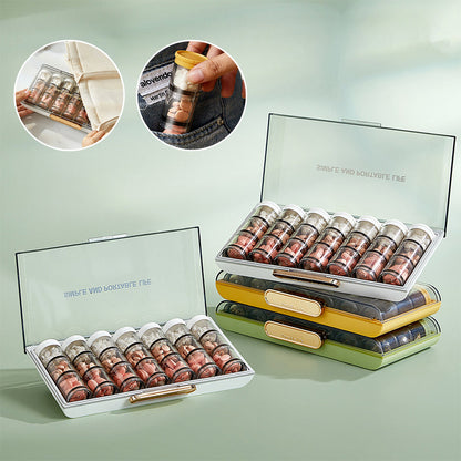 Skanto | Portable High-Capacity Weekly Pill Organizer
