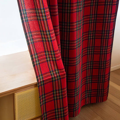 Skanto | Classic Plaid Curtains for Winter Comfort