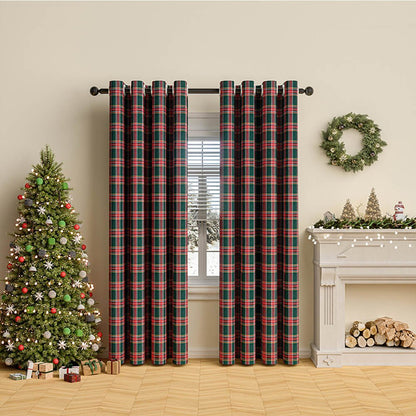 Skanto | Classic Plaid Curtains for Winter Comfort