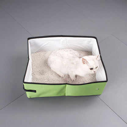 Skanto | Foldable Waterproof Aluminum Foil Cat Litter Box