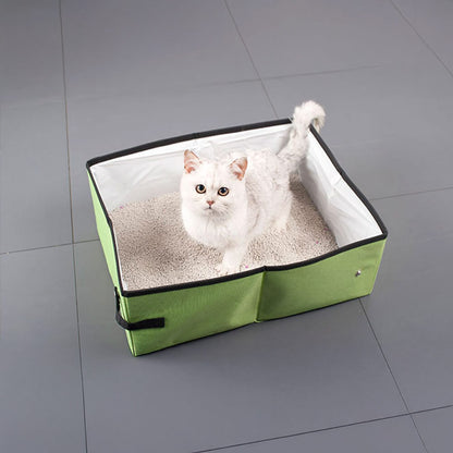 Skanto | Foldable Waterproof Aluminum Foil Cat Litter Box