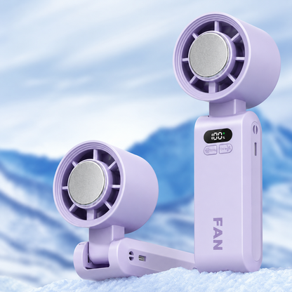 Personal Misting Fan for Outdoor Sports, Travel & Gym | Rechargeable, 3 Speeds, Instant Cooling Relief | Kalsten