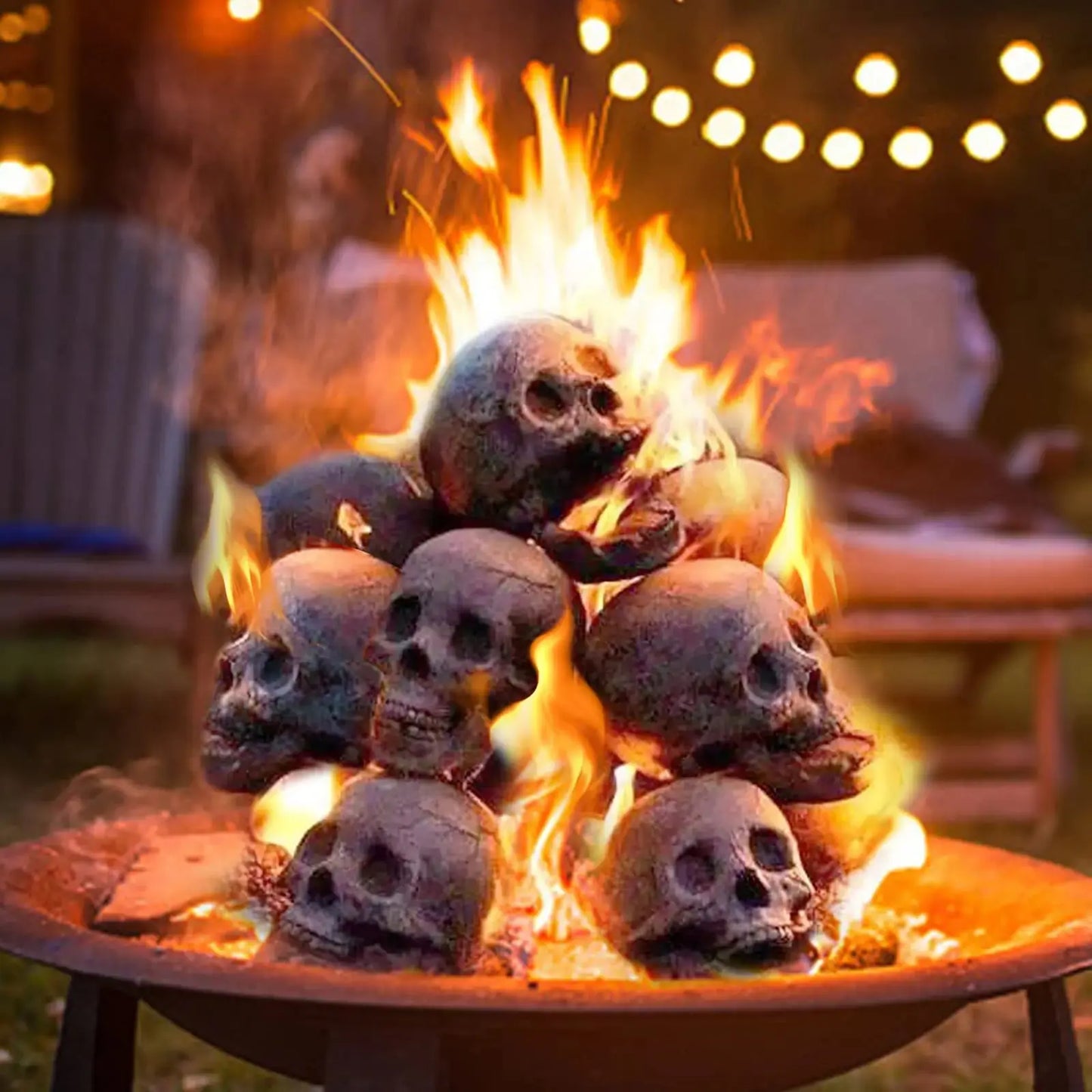 BowLift | Fireproof Skull Ornament