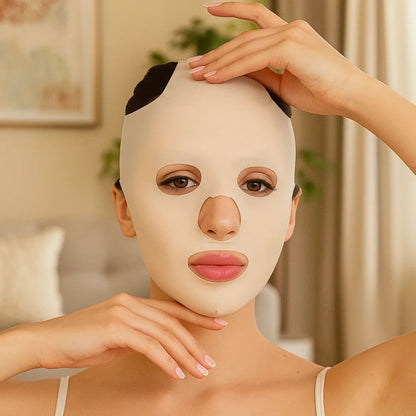 FirmLift | Anti-Wrinkle Face Lifting Mask – Reusable Compression – Soft Ergonomic Fit – Tightening and Firming Overnight for Mature Skin Karnz