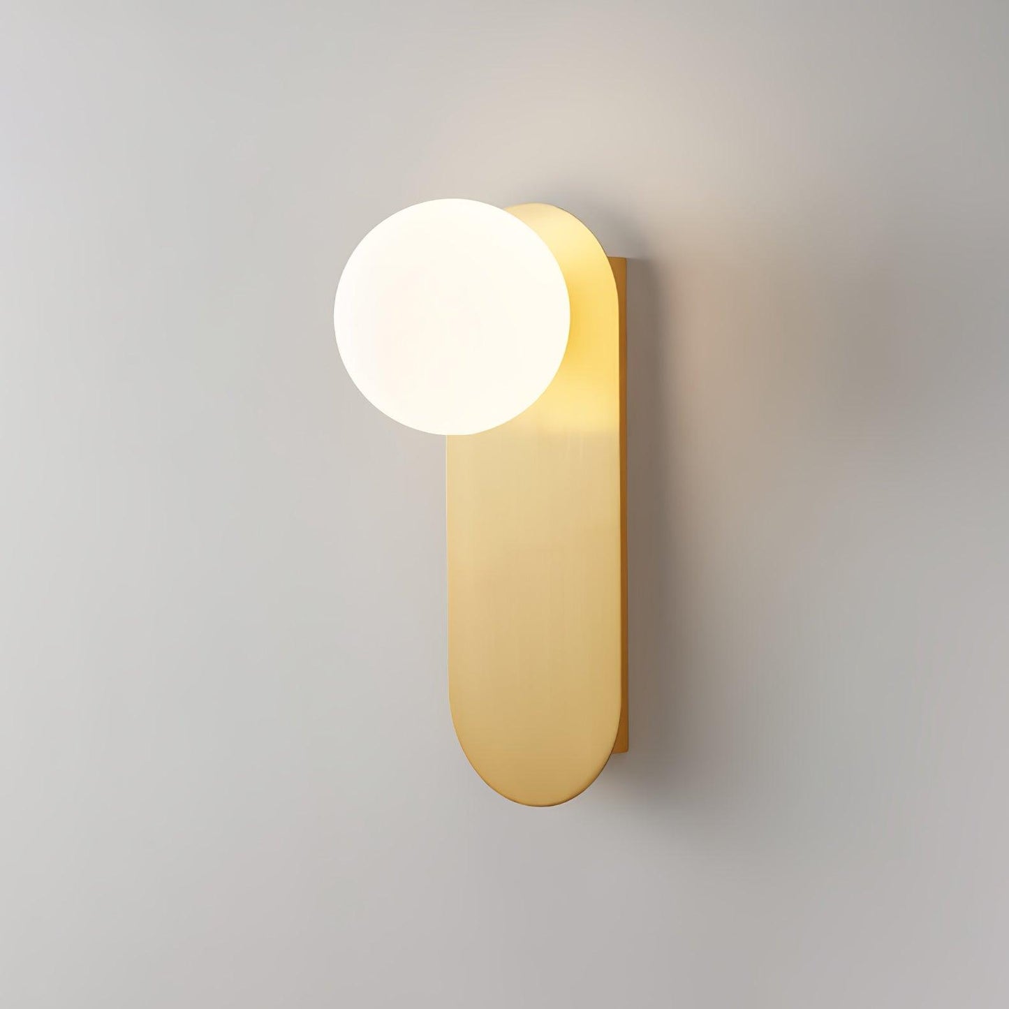 Flat Base Globe Wall-mounted lamp Sconce | Kalsten