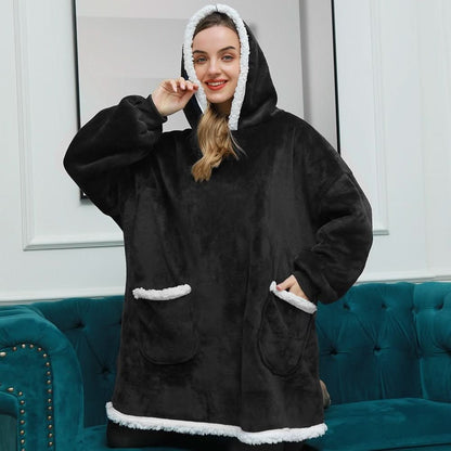Skanto | Fleece Hoodie Blanket for Ultimate Comfort
