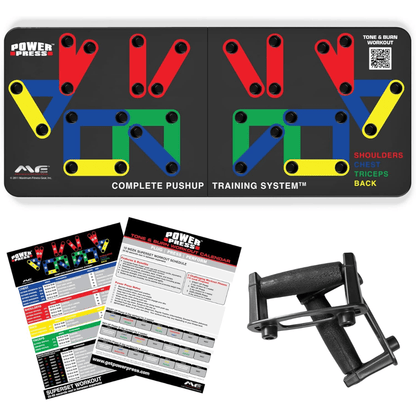 Kalsten | Foldable Push-up Board with 30 Positions for Targeted Muscle Training